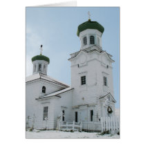 Russian Orthodox Church, Dutch Harbor, Alaska cards by sonyaseattle Russian Orthodox Church, Dutch Harbor, Alaska cards