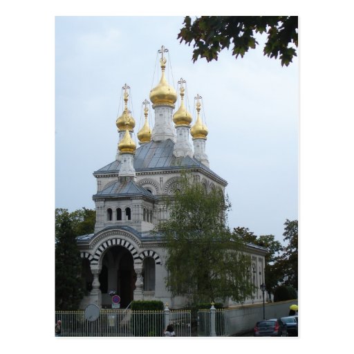 Russian Orthodox Church of Geneva Postcard