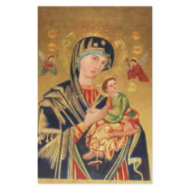 Russian Orthodox Icon - Virgin Mary and baby Jesus stationery