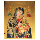Russian Orthodox Icon - Virgin Mary and baby Jesus t-shirts