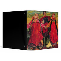 Russian Peasants Singing Binders