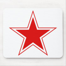 Russian Red Star Mousepads