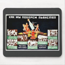 Russian Safety mousepads by ww2posters Russian Safety mousepads