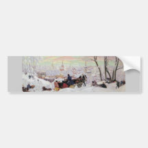 Russian Sleigh Ride Bumper Stickers
