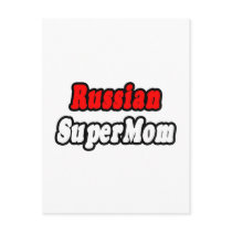 Russian SuperMom postcards by Russian_Pride Russian SuperMom postcards