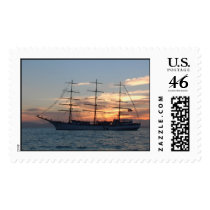 Russian tall ship "Nadezhda"in Vladivostok postage by tunguska Russian tall ship "Nadezhda"in Vladivostok postage
