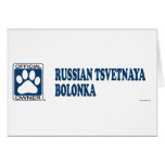 RUSSIAN TSVETNAYA BOLONKA_Blue Card