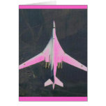 RUSSIAN TU-160 "BLACKJACK" CARD