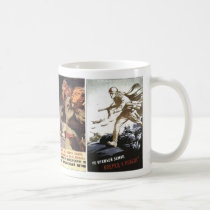 Russian WWII Posters mugs