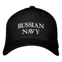 RUSSIANNAVY embroidered hats by kotzradio RUSSIANNAVY embroidered hats