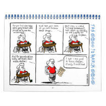 RUSSMO.COM COMICS, JAN 2011 TO MARCH 2012 WALL CALENDARS