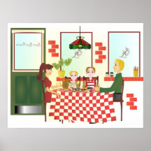 Russo Rosa Pizzeria II Poster