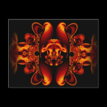 Rust Belt Fractal Postcard
