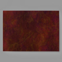 Rust Brown Marble Envelope envelopes