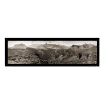 Rust Camp Grand Canyon Photo 1909 posters