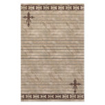Rust Cross Stationary stationery