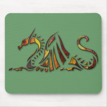 Rust Dragon mousepads