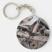 Rust Rocks Key Chain