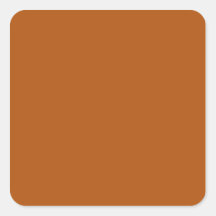 Rust sepia brown sticker