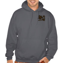 Rust Turtles 2-Sided Dark Hoodies