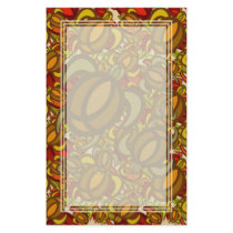 Rust Turtles Blank Stationery