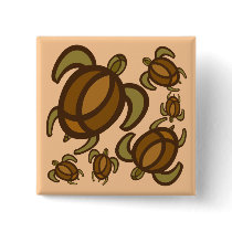 Rust Turtles Buttons