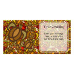 Rust Turtles Custom Card Photo Card