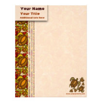 Rust Turtles Custom Letterhead