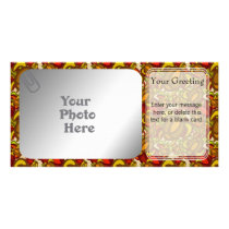 Rust Turtles PhotoCard Template