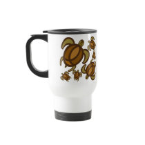 Rust Turtles Travel Mugs