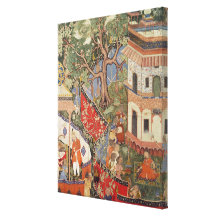 Rustam discovers the girl who betrayed his canvas prints