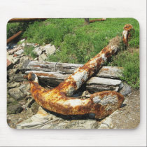 Rusted Anchor Mousepad mousepads