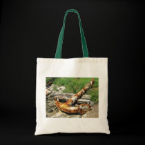Rusted Anchor Tote bags