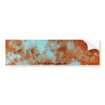 "Rusted" Bumper Sticker