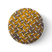 Rusted Diamond Plate Metal Pins
