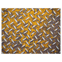 Rusted Diamond Plate Metal Flyer Design