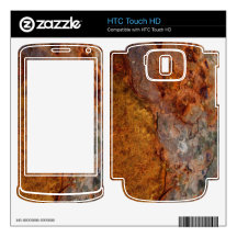 Rusted HTC Touch HD skin