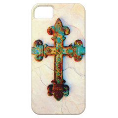 Rusted Iron Cross iPhone 5 Case
