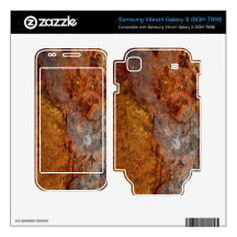 Rusted Samsung Mesmerize i500 Galaxy S skin Samsung Vibrant Skins