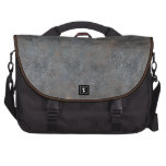 Rustic Antique Distressed Leather Look Texture Computer Bag