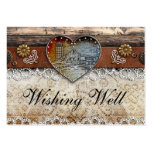 Rustic Barn Country Wedding Wishing Well Cards Business Card Templates