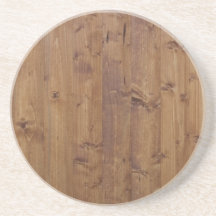Rustic Barn Wall Made of Old Wooden Brown Planks Coaster