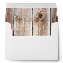 Rustic Barn Wood Envelopes