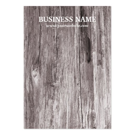 Rustic Beach Driftwood Background Earring Cards Business Card Template (front side)