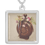 Rustic bottle pendant