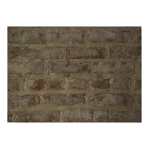 Rustic Brick Wall posters