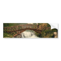 Rustic Bridge in Glenariff. Co. Antrim, Ireland bumper stickers