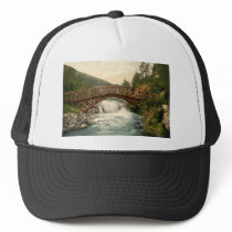 Rustic Bridge in Glenariff. Co. Antrim, Ireland hats