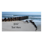 Rustic Bulkhead on Beach