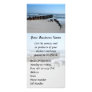 Rustic Bulkhead on Beach Custom Rack Card